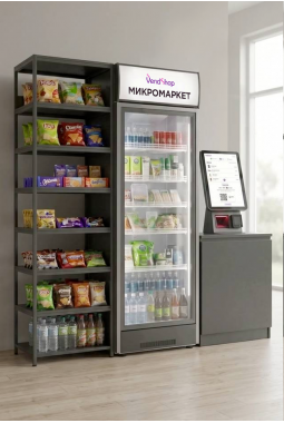 Микромаркет самообслуживания (умный холодильник) VENDSHOP CO..